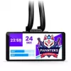 Phanteks Glacier One 360M25 LCD AiO-vloeistofkoeling, 6 inch display - 360 mm, zwart