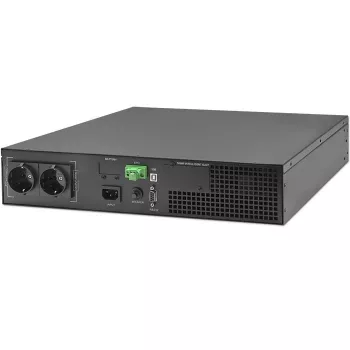 Qoltec 52285 UPS (uninterruptible power supply) dubbelconversie (online) 1 kVA 1000 W 2 AC-uitgangen