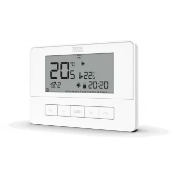 Tech controllers T-4.1 55112 bedrade ruimteregelaar wit