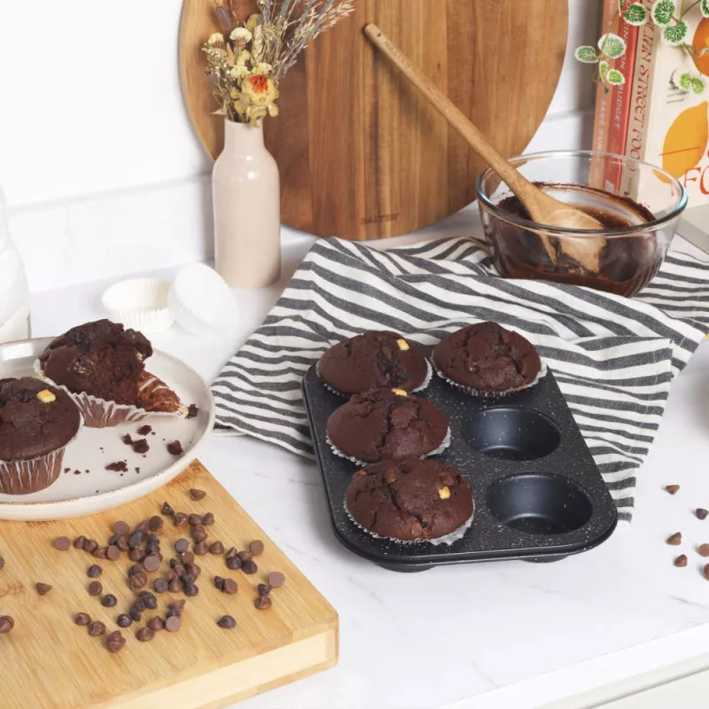 Muffinvorm Salter BW07035BRMFOB 6-vaks antiaanbak bakvorm