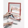 Magneetframe A4 Durable 4872-03 rood