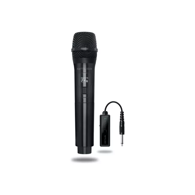 Muse MC-30 WI Microfoon Zwart Draadloze microfoon