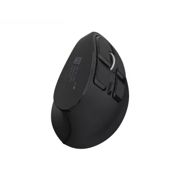 Draadloze Bluetooth optische muis NATEC EUPHONIE PRO — voor rechtshandigen, 4000 DPI, 9 toetsen, zwart