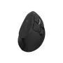 Draadloze Bluetooth optische muis NATEC EUPHONIE PRO — voor rechtshandigen, 4000 DPI, 9 toetsen, zwart