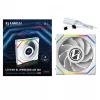 Lian Li UNI FAN SL Wireless LCD 120 Reverse Blade behuizingsventilator, ARGB, PWM, 120 mm, wit