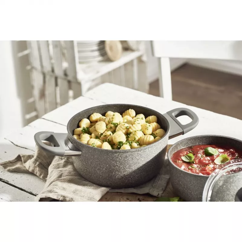 Inductie-granieten pan met deksel Ballarini Murano - 4,8 l