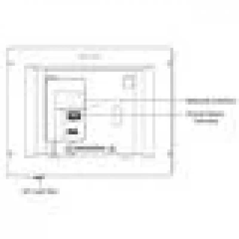 Videodeurintercom Hikvision DS-KH6320-TE1, 7 inch capacitief touchscreen, PoE, 1024×600, microSD tot 32 GB, ethernet, Linux