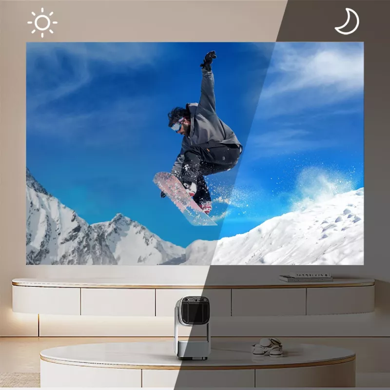 Draagbare projector MANTA PMA102M24 — 1080p-resolutie, compact ontwerp