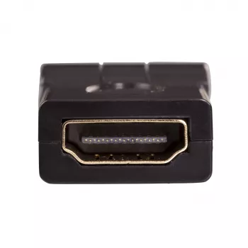 Akyga AK-AD-40 HDMI (m) naar HDMI (v) 180° draaibare haakse adapter, zwart