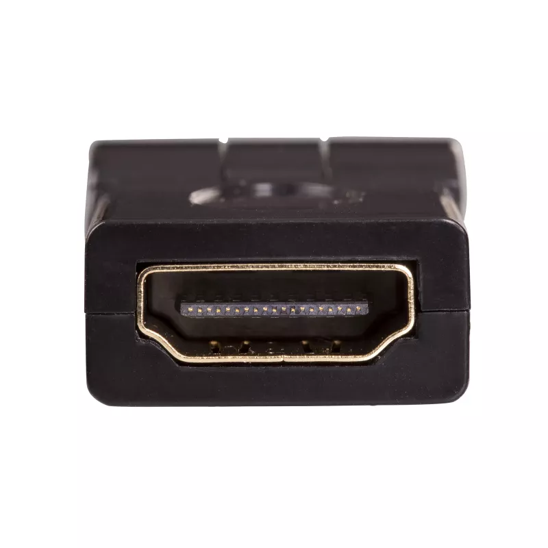 Akyga AK-AD-40 HDMI (m) naar HDMI (v) 180° draaibare haakse adapter, zwart