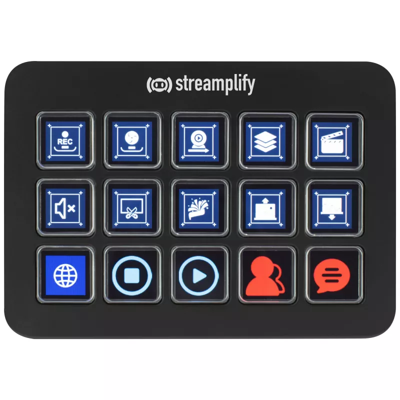 Streamplify STREAMING DECK ONE controller - zwart