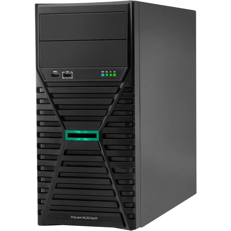 HPE ProLiant ML30 Gen11 E-2434 3,4 GHz 4c 1P 32GB-U 4LFF 2x960GB SSD 800W RPS EU-server