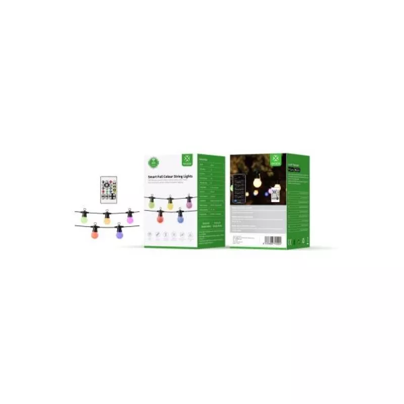 WOOX R5195 Smart decoratieve lichtslang 9m RGB+CCT, Google Assistant & Amazon Alexa, IP65