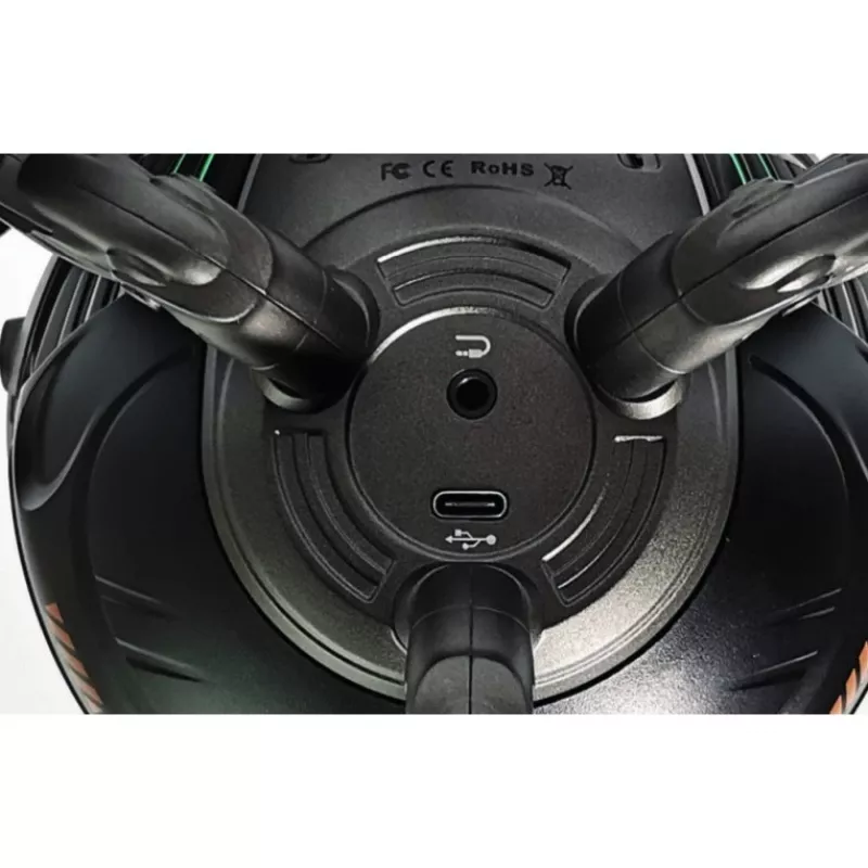 Zoeao GravaStar F Bluetooth-luidspreker metallic grijs - luidspreker - volumeregeling