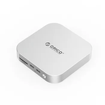 M.2 NVMe slot-adapter ORICO M49P-EU-SV-BP — USB-C 10 Gbit/s, metalen behuizing