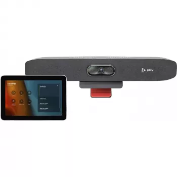Videobar HP Poly Studio Small Room Kit R30 USB voor MS Teams — USB-videobar-kit voor kleine vergaderruimtes