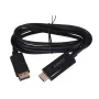 SAVIO videokabel-adapter DisplayPort naar HDMI type A CL-56, 1,5 m, zwart