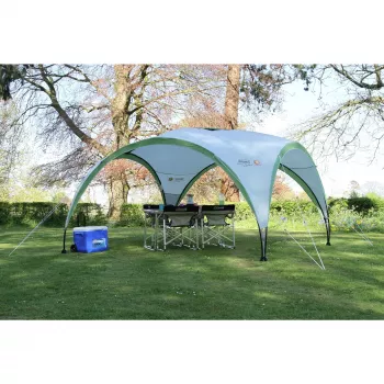 Paviljoen Event Shelter Pro L 3,65 x 3,65 m lichtgrijs groen