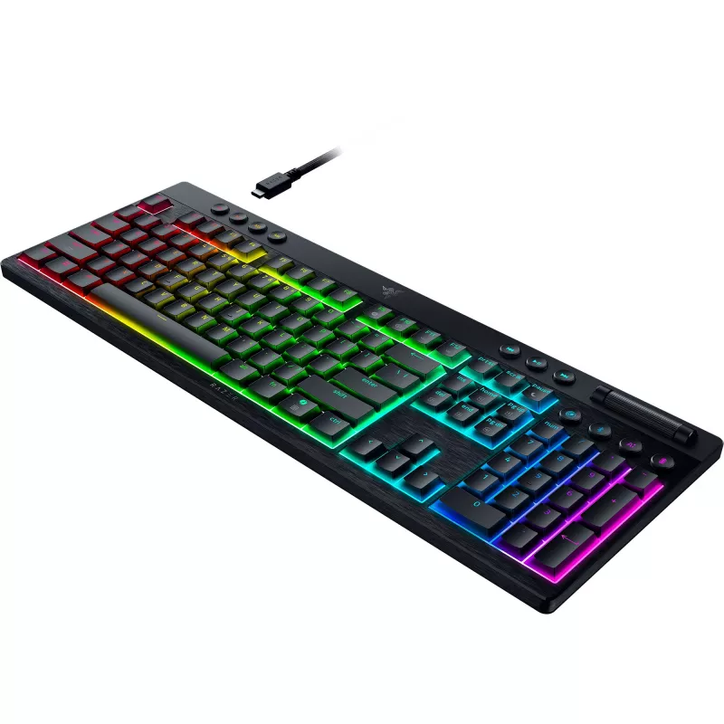 Mechanisch low-profile toetsenbord Razer BlackWidow V4 — Orange Switches, Draadloos Bluetooth