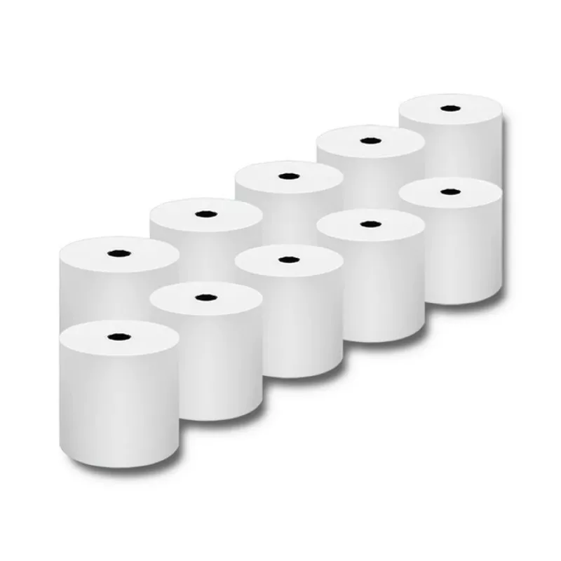 Qoltec 51892 thermorol 80 x 80 | 55 g/m² | 10 stuks | BPA-vrij