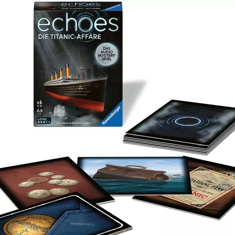echoes The Titanic Affair, familiespel