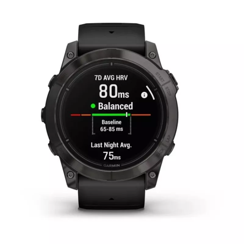 Garmin EPIX PRO g2 51 mm Sapphire Carbon Gray DLC titanium zwart