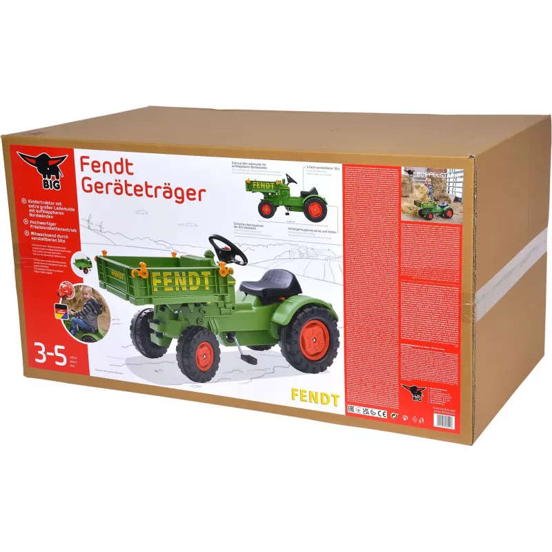 Fendt werktuigdrager, kindervoertuig groen