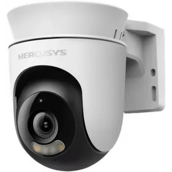 IP-beveiligingscamera MERCUSYS MC500 1080p WDR Wi‑Fi buitenlamp IP65 PoE/DC 2‑weg audio 340° zwenk 9x optische zoom