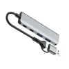TRACER ADAPTER A-5 USB Type-C naar USB-A 2x USB-A + 2x USB-C