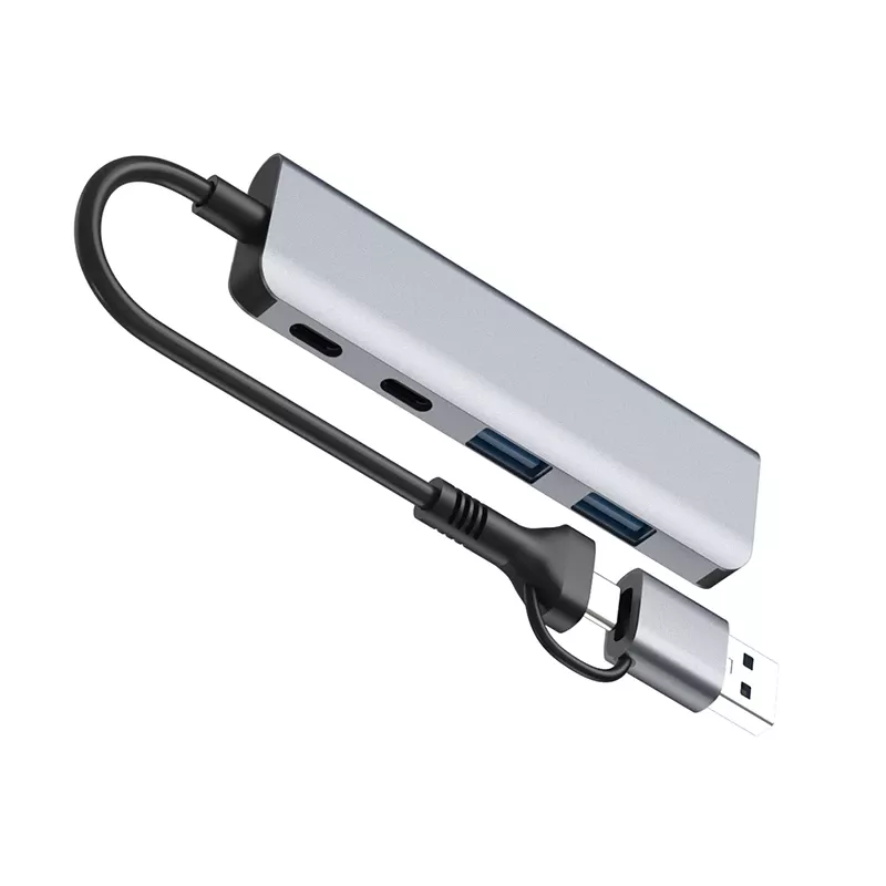 TRACER ADAPTER A-5 USB Type-C naar USB-A 2x USB-A + 2x USB-C
