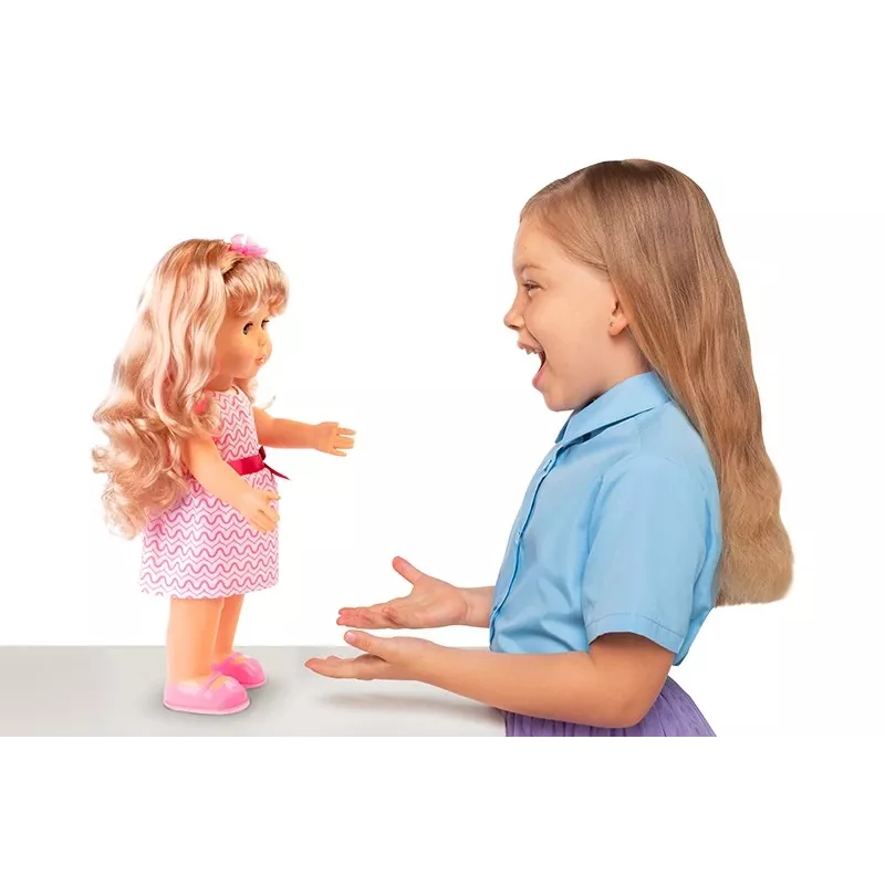 Pop Natalia lopend 40 cm