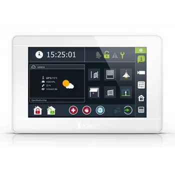 SATEL KEYPAD INT-TSI-W GRAPHIC 7 INCH (WIT)