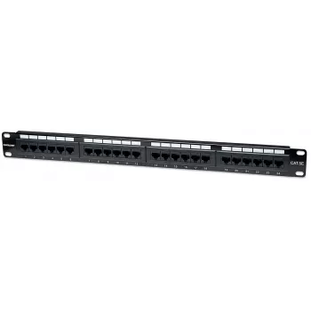 Intellinet patchpanel, Cat5e, UTP, 24-poorts, 1HE, zwart, IEEE 802.3, IEEE 802.3ab, IEEE 802.3u, 10/100/1000Base-T(X), Gigabit Ethernet, RJ-45, goud, Cat5e