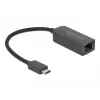Adapter USB Type-C stekker naar 2,5 Gigabit LAN compact DeLOCK 66645