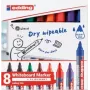 Whiteboardmarker Edding 4-360-8-S2999, 1,5–3 mm punt, geassorteerde kleuren, 8-pack