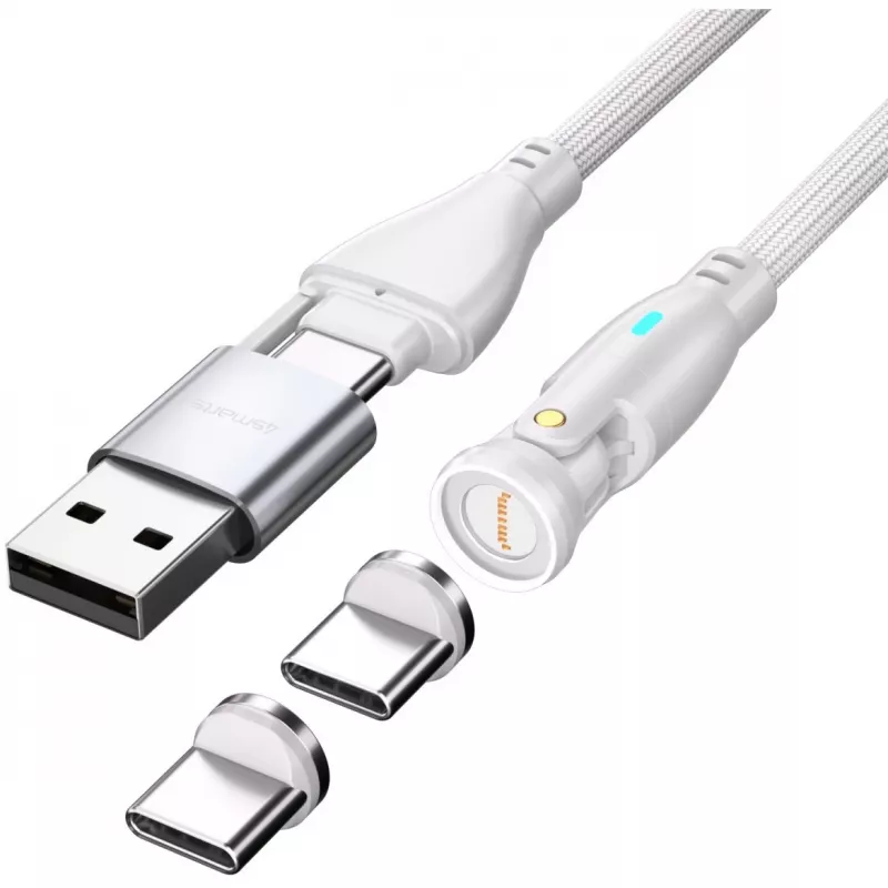 USB-kabel 4smarts 541236 USB 2.0 1,8 m USB-C wit