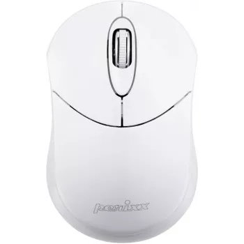 Perixx PERIMICE-802W, Bluetooth-muis voor pc en tablet, draadloos, wit