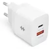 HYPER HJ205EU oplader voor mobiele apparaten smartphone, tablet wit AC snelladen binnen