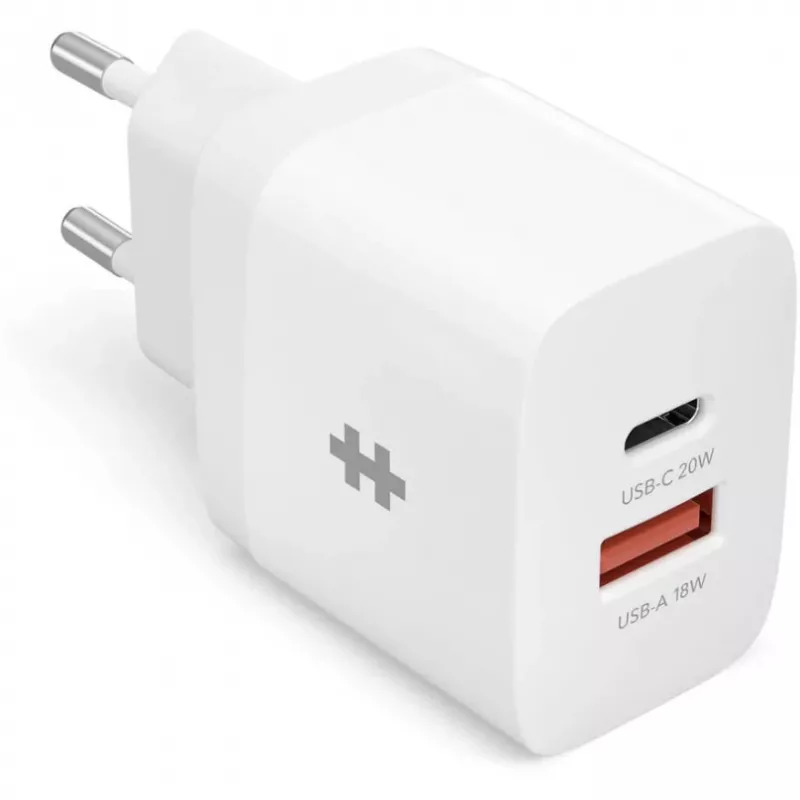 HYPER HJ205EU oplader voor mobiele apparaten smartphone, tablet wit AC snelladen binnen