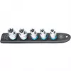 Dopsleutelset Hazet 900E-SR/5 — 1/2 inch aandrijving TORX E12–E20 korte dopsleutelinzetstukken