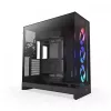 Pc-behuizing NZXT H9 Flow RGB midi-tower zwart