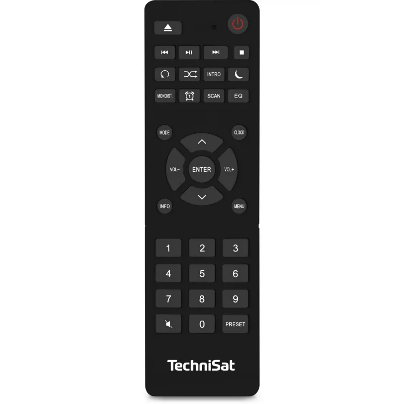 TechniSat DigitRadio 370 CD BT - audiosysteem - 2 x 5 watt - zwart