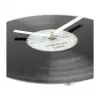 NeXtime klok 5163 Little Spinning Time, Ø20 cm, wand, zwart