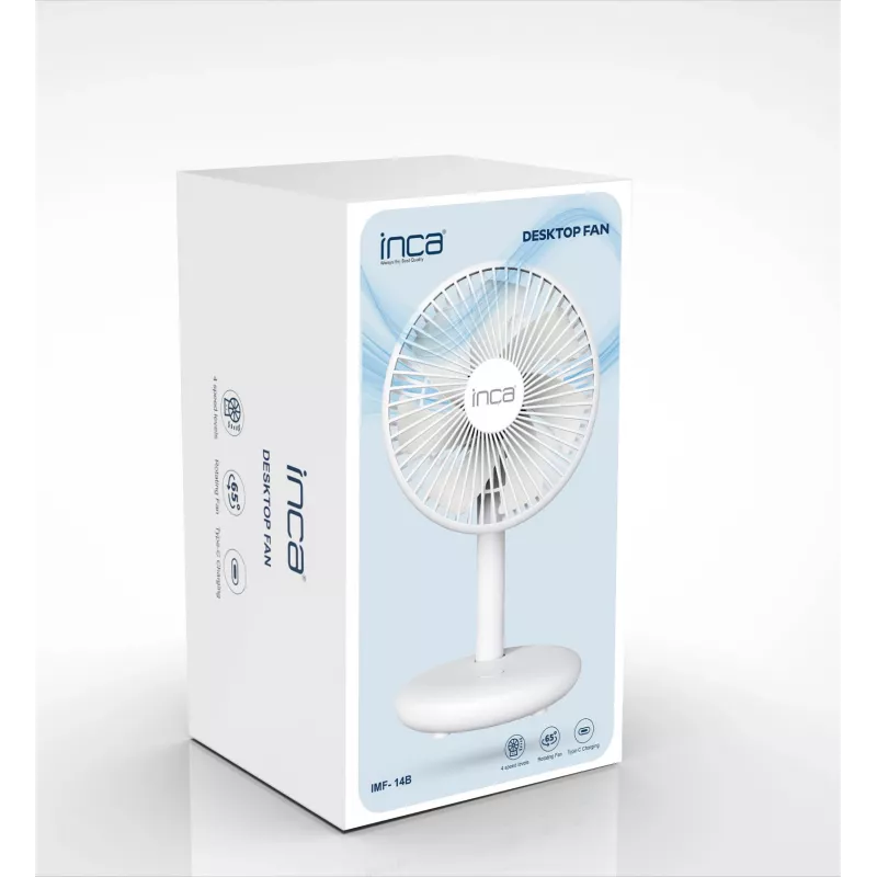 Draagbare nevelventilator Inca IMF-14B wit