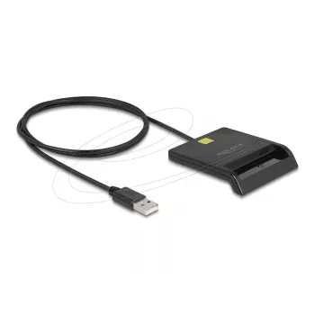 Smart Card Reader DeLOCK 91724 USB Type-A zwart