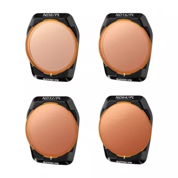 Filterset Sunnylife A3S-FI927 voor AIR 3S – 4-delige vervangfilters