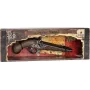 Metalen piratenpistool speelgoed Pulio model 15541/0 met realistisch design