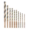 Metaalborenset DeWalt DT20620-QZ 10 stuks HEX 1/4