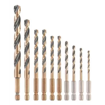 Metaalborenset DeWalt DT20620-QZ 10 stuks HEX 1/4