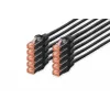 Digitus DK-1644-010-BL-10 ethernet-patchkabel zwart